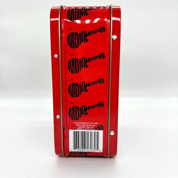 The Monkees Headquarters Vintage Lunchbox Collector Tin Address Book Pad Pencil - Picture 6 of 12